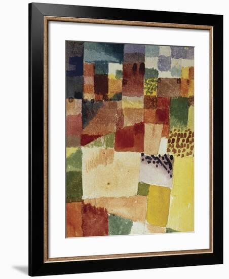 Motif from Hammamet, 1914 (No 48)-Paul Klee-Framed Giclee Print