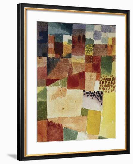 Motif from Hammamet, 1914 (No 48)-Paul Klee-Framed Giclee Print