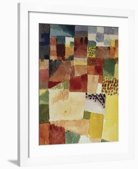 Motif from Hammamet, 1914 (No 48)-Paul Klee-Framed Giclee Print