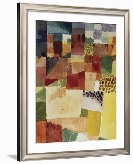 Motif from Hammamet, 1914 (No 48)-Paul Klee-Framed Giclee Print