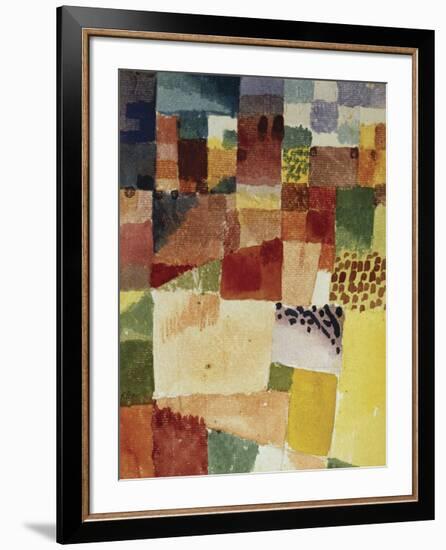 Motif from Hammamet, 1914 (No 48)-Paul Klee-Framed Giclee Print