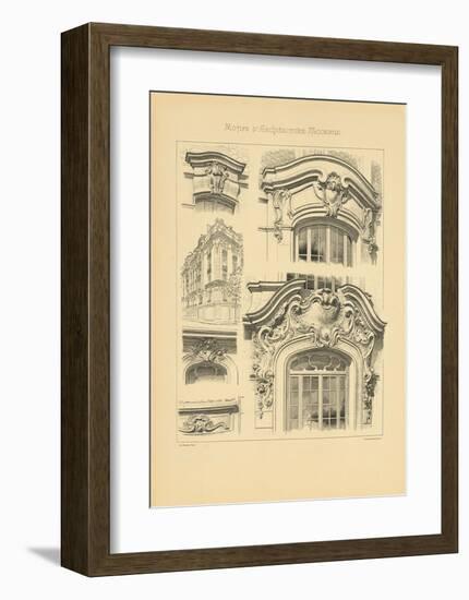 Motifs D'architecture Moderne I-Schmidt Schmidt-Framed Premium Giclee Print