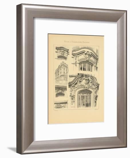 Motifs D'architecture Moderne I-Schmidt Schmidt-Framed Premium Giclee Print