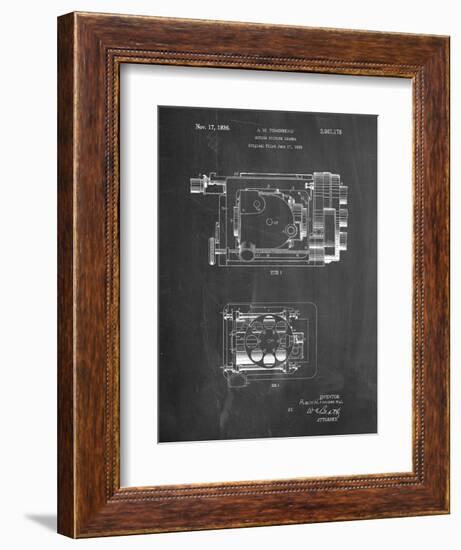 Motion Picture Camera 1932 Patent-Cole Borders-Framed Art Print