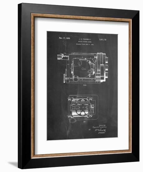 Motion Picture Camera 1932 Patent-Cole Borders-Framed Art Print