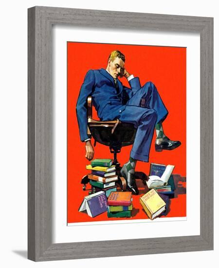 "Motivated to Sleep,"May 7, 1938-John E. Sheridan-Framed Giclee Print