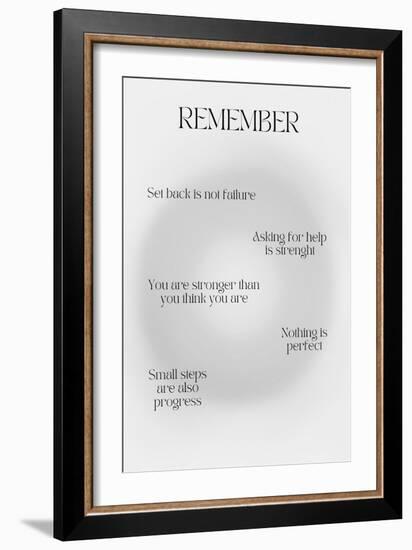 Motivational Aura Poster-Amélie-Framed Giclee Print