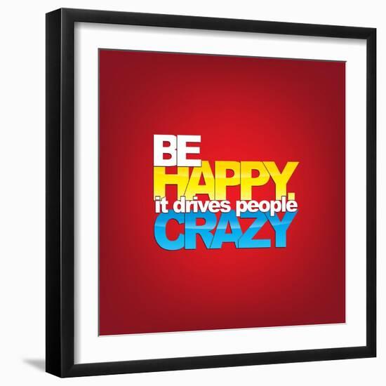 Motivational Background-maxmitzu-Framed Premium Giclee Print