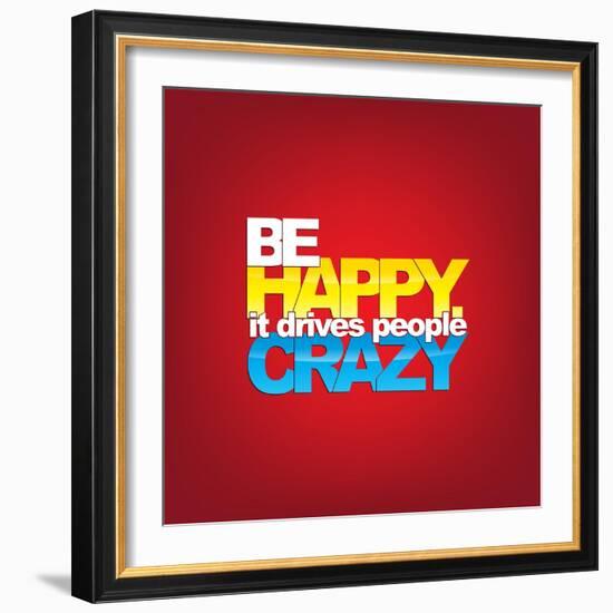 Motivational Background-maxmitzu-Framed Art Print