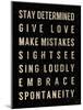 Motivational Type III-SD Graphics Studio-Mounted Art Print