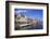 Motlawa Riverbank with the Old town of Gdansk, Gdansk, Pomerania, Poland, Europe-Hans-Peter Merten-Framed Photographic Print