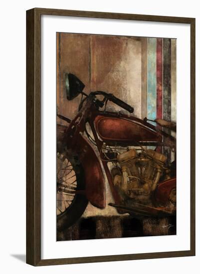 Moto Details II-Eric Yang-Framed Art Print