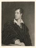 George Gordon Lord Byron English Poet in 1814-Moto-Art Print