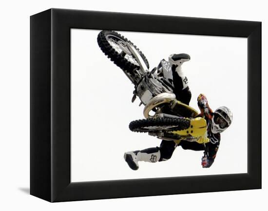 Motocross II-Karen Williams-Framed Premier Image Canvas