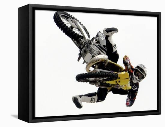 Motocross II-Karen Williams-Framed Premier Image Canvas