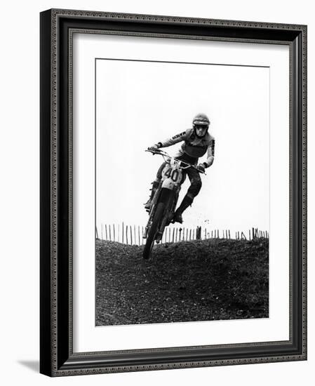 Motocross Scrambling-null-Framed Photographic Print