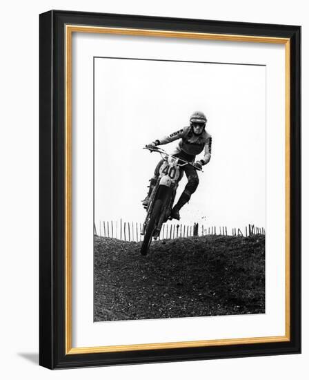 Motocross Scrambling-null-Framed Photographic Print