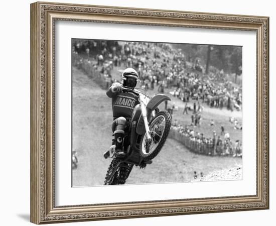 Motocross Scrambling-null-Framed Photographic Print