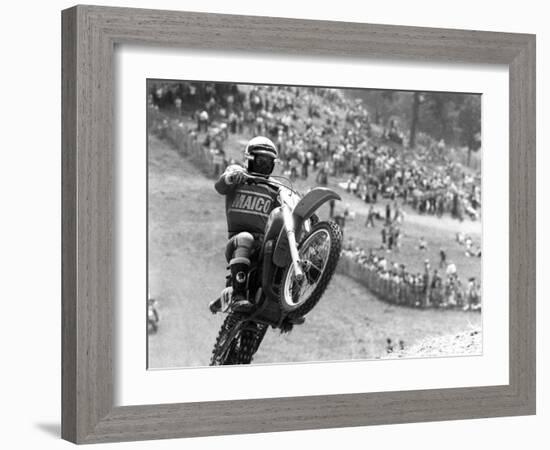 Motocross Scrambling-null-Framed Photographic Print