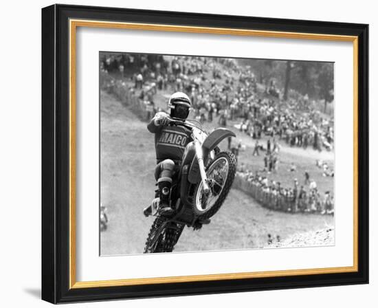 Motocross Scrambling-null-Framed Photographic Print