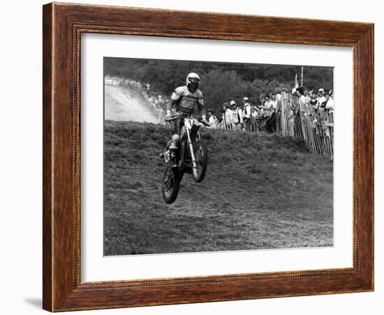 Motocross Scrambling-null-Framed Photographic Print