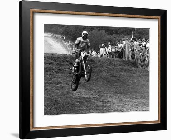 Motocross Scrambling-null-Framed Photographic Print