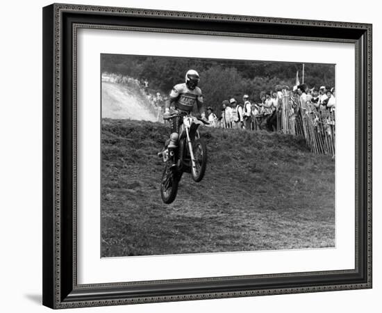 Motocross Scrambling-null-Framed Photographic Print