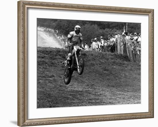 Motocross Scrambling-null-Framed Photographic Print