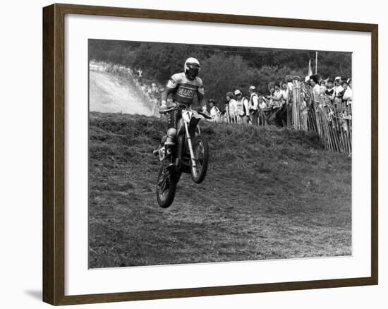 Motocross Scrambling-null-Framed Photographic Print