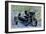 Motocycle with Sidecar, 2009, (watercolor)-Anthony Butera-Framed Giclee Print