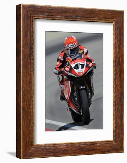 Motocycling-Ron Fisher-Framed Art Print