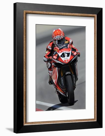 Motocycling-Ron Fisher-Framed Art Print