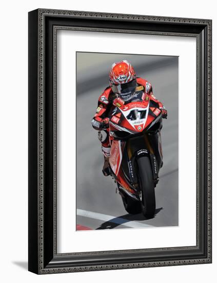 Motocycling-Ron Fisher-Framed Art Print