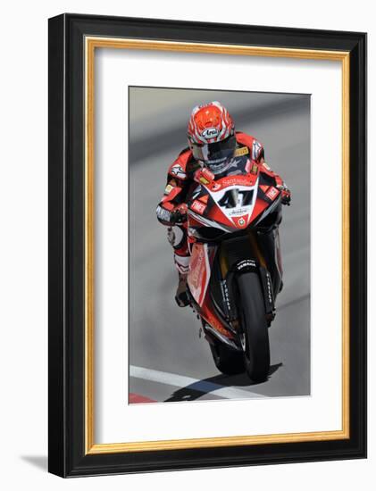 Motocycling-Ron Fisher-Framed Art Print