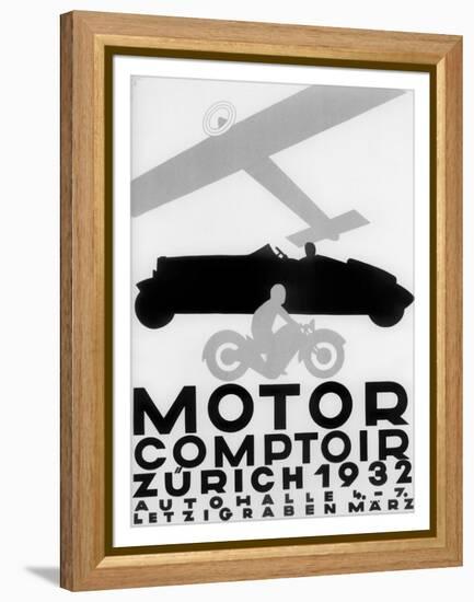 Motor Comptoir-Vintage Apple Collection-Framed Premier Image Canvas