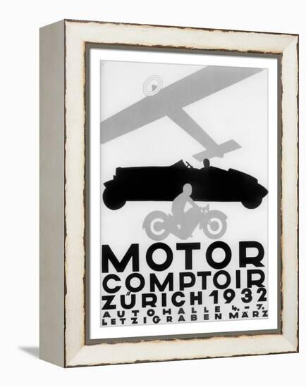 Motor Comptoir-Vintage Apple Collection-Framed Premier Image Canvas