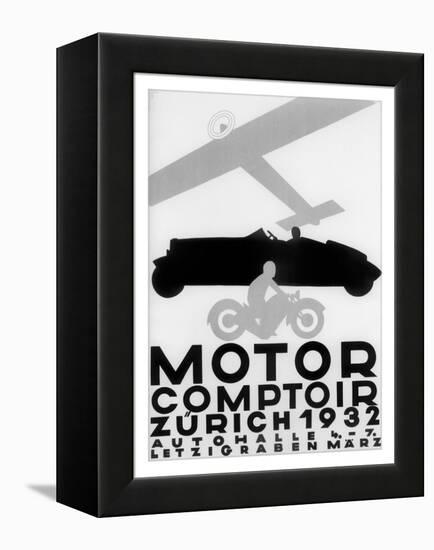 Motor Comptoir-Vintage Apple Collection-Framed Premier Image Canvas