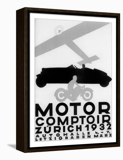 Motor Comptoir-Vintage Apple Collection-Framed Premier Image Canvas