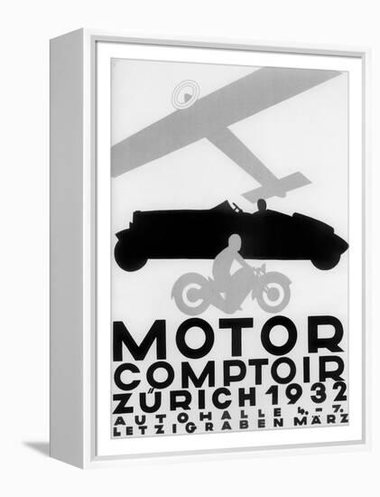 Motor Comptoir-Vintage Apple Collection-Framed Premier Image Canvas