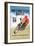 Motor-Cycle Races Roanoke-Mark Rogan-Framed Art Print