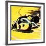 Motor-Cycle Side-Car Racing-Wilf Hardy-Framed Giclee Print