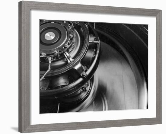 Motor in Imperial Chemical Industry Factory-Emil Otto Hoppé-Framed Photographic Print