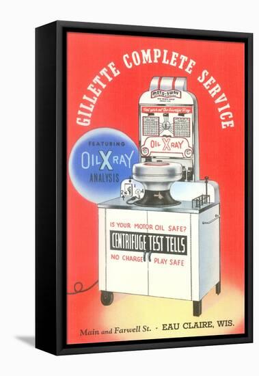 Motor Oil Testing Machine-null-Framed Stretched Canvas