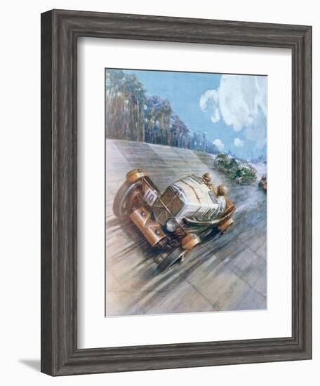 Motor Racing, 1930-null-Framed Giclee Print