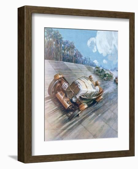 Motor Racing, 1930--Framed Giclee Print