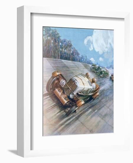 Motor Racing, 1930-null-Framed Giclee Print