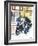 Motorbike in Paris-Maja Wronska-Framed Giclee Print