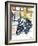 Motorbike in Paris-Maja Wronska-Framed Giclee Print