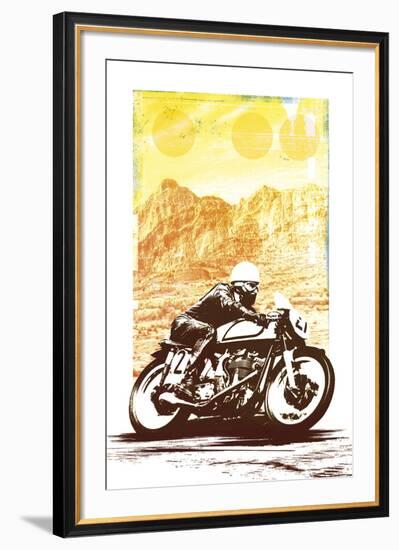 Motorbike-Hens Teeth-Framed Giclee Print