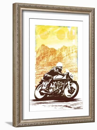 Motorbike-Hens Teeth-Framed Giclee Print